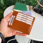Modica Flerna - Super Slim Rfid Korumalı Deri Unisex Kartlık Cüzdan