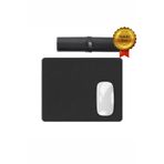 Modica Navada - Gaming Oyuncu Gamer Hakiki Deri Mouse Pad, Deri Fare Altlığı, Hakiki Deri Ped, Dayanıklı Kaymaz Taban, Ofis Tipi Mouse Ped (Siyah)