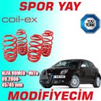 Modifiyecim Alfa Romeo Mito 2008 Sonrası 45-45MM Coil-Ex Spor Yay Helezon