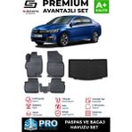 Modifiyecim Citroen C-Elysee 3D Pro Havuzlu Paspas ve Bagaj Havuzu Seti (2'li Set) 2012-2017 A+ Kalite 3SET-SDZ059 - Siyah