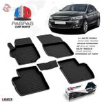 Modifiyecim Citroen C-Elysee 4d Havuzlu Paspas 2013-2017 A+Kalite 4DS-84923 - Siyah