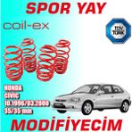 Modifiyecim Honda Civic 1996-2000 Arası 35-35MM Coil-Ex Spor Yay Helezon
