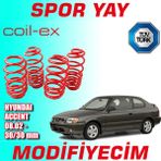 Modifiyecim Hyundai Accent 2002 Sonrası 30-30MM Coil-Ex Spor Yay Helezon