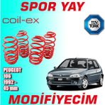Modifiyecim Peugeot 106 1992 Sonrası 45MM Coil-Ex Spor Yay Helezon