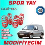 Modifiyecim Peugeot Partner 1998-2006 Arası 45MM Coil-Ex Spor Yay Helezon