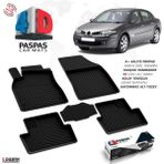 Modifiyecim Renault Megane 2 Sd 4d Havuzlu Paspas 2002-2008 A+Kalite 4DS-83253 - Siyah