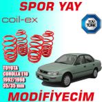 Modifiyecim Toyota Corolla E10 19921998 35-35MM Coil-Ex Spor Yay Helezon