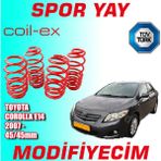 Modifiyecim Toyota Corolla E14 2007 Sonrası 45-45MM Coil-Ex Spor Yay Helezon
