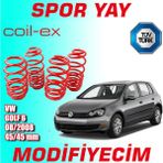 Modifiyecim Vw Golf 6 2008 Sonrası 45-45MM Coil-Ex Spor Yay Helezon