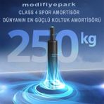 modifiyepark Oyuncu Koltuğu Amortisörü Ofis Koltuğu Amortisörü Çalışma Koltuğu Amortisörü Class 4 - Siyah