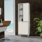 modilayn 55x160 cm Sepetli Mutfak Dolabı Kirli Çamaşır Dolabı Sepetli Banyo Dolabı Oyuncak Dolabı