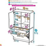 Modilayn Afra 80X173x32,5Cm 1 Çekmece, 2 Göz Sepet, 1 Kapak, 6 Raf Dar Alan Banyo Dolabı