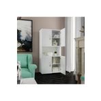 Modilayn Ard-212 Mikrodalga Dolabı 4 Kapaklı Tek Gözlü Ofis Dolabı Çok Amaçlı Dolap