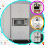 Modilayn Arzu Geniş Mikrodalga- Mini- Midi- Fırın Dolabı, Banyo