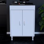 Modilayn Aymen 60 cm Tüp Bölmeli Set Üstü Ocak Altı Dolabı - Mutfak Tüp Gizleme Modülü - Demonte