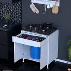 Modilayn Doqu (Xxl) Set Ocak Altı Dolap 75X88x48 Cm 1 Çekmece 2 Kapaklı Ve 1 Gözlü Tüp Bölmelidir