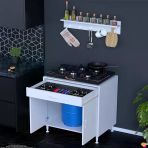 Modilayn Doqu (Xxxl) Set Ocak Altı Dolap 80X88x56 Cm, Çekmeceli,Kapaklı, Tüp Bölmeli Ve Baharat Raflı