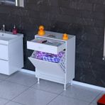 Modilayn Emir 60x88x32.5 cm Bölmeli Çok Amaçlı Dolap