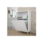 Modilayn Iki Gözlü Sepetli Banyo Dolabı