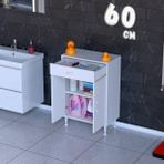 modilayn Luxora Çekmeceli Çok Amaçlı Banyo & Mutfak Dolabı - 60 cm - Beyaz