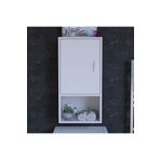 Modılayn Sıle 50 X 85 X 32,5 Cm Makine Ustu Asma Dolap, Cok Fonksiyonlu Banyo Dolabi