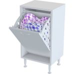 modilayn Söke Kirli Sepetli, Ayaklı, Çok Amaçlı Banyo Dolabı (14 Farklı Genişlik Seçeneği) - 35 cm