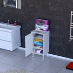Modilayn Söke Küçük Alanlar İçin Akıllı Çözümler! 45X75x32,5 Cm’ Lik 1 Kapaklı 3 Göz Raf Dolap