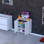 Modilayn Söke Küçük Alanlar İçin Akıllı Çözümler! 60X75x32,5 Cm’ Lik 2 Kapaklı 3 Göz Raf Dolap