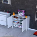 Modilayn Söke Küçük Alanlar İçin Akıllı Çözümler! 90X75x32,5 Cm’ Lik 2 Kapaklı 4 Göz Raf Dolap