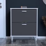 Modilayn Umay Antre, Hol 52 X 86 X 25,5 Cm’ Lik 2 Düşer Kapak 4 Göz Bölmeli Ayakkabılık