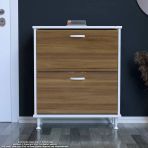 Modilayn Umay Antre Hol 72 X 90 X 25,5 Cm’ Lik 2 Düşer Kapak 4 Göz Bölmeli Ayakkabılık