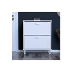 Modilayn Umay Antre Hol 72X90x26 Cm’ Lik 2 Düşer Kapak 4 Göz Bölmeli Ayakkabılık