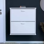 Modilayn UMAY Asma Antre 72 x 78 x 25,5 cm’lik 2 Düşer Kapak 4 Göz Raf Bölmeli Ayakkabılık