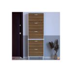 Modilayn Varbi Umay' 2 Li Antre Hol 72X 205X26 Cm’ Lik 5 Düşer Kapak 10 Göz Raflı Ayakkabılık