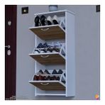 Modilayn West Asma Kapı Önü 52X 116 X26 Cm’lik 3 Düşer Kapak 6 Göz Bölmeli Ayakkabılık