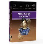 Modiphius Dune: Varlık Kartları - Mimar Genişletme Destesi - İmparatorluk İçinde Dune Adventures in The Imperium, 56 Kart RPG Genişletme, Aksesuar Paketi, Her Kart Bir Bireysel Varlık Ayrıntısı, Rol Yapma Oyunu