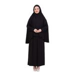 Modish Group İki Parça Namaz Elbisesi – Uzun Pamuklu Tesettür Giyim Abaya & Başörtüsü Set