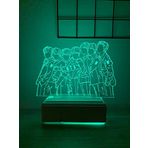 Modiwa BTS Bangtan Boys Bts Army 16 Renk Gece Lambası