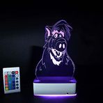 Modiwa Çocuklara Özel Tasarım ALF 3D Dekoratif Led Lamba