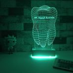 Modiwa Diş Doktorlarına Özel 3D 16 Renk Dekoratif Led Lamba