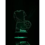 Modiwa Hediyelik 3D Forma ve Futbol Topu Led Masaüstü ve Gece Lambası