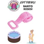 Modo Di Bellezza Banyo Sırt Kesesi Çift Taraflı Silikon Duş Lifi Fırçası