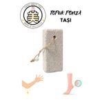 Modo Di Bellezza Derin Temizlik İçin Doğal Ponza Taşı Topuk Dirsek Nasır Ölü Deri Temizleyici