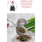 Modo Di Bellezza Paslanmaz Çelik Bitki Çayı Süzgeci Yeşil Çay Demleme Süzgeci - Maşalı Bitki Çayı Süzgeç