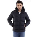 Modonwear Su ve Rüzgar Geçirmez Erkek Siyah Şişme Mont
