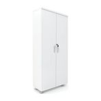 Modüler Dünyası Tam Kapak Kitaplık Dosya Dolabı Beyaz - 80X38X188 Beyaz