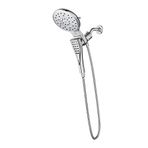 Moen 220C3 Verso Sekiz Fonksiyonlu 17,78 cm Çaplı Sprey Başlığı Standart, El Duşu, Krom