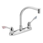 Moen 8799 Ticari İki Saplı M-Bition Mutfak Bataryası, Krom, 0.5