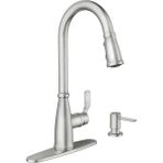 Moen Nolia Tek Kolu Pull-Down Püskürtücü Mutfak Bataryası Refleks ve Powerboost Spot Dirençli Paslan - Renkli