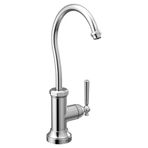 Moen S5540 Paterson Sip Endüstriyel Soğuk Su Mutfak İçecek Musluğu, İsteğe Bağlı Filtrasyon Sistemi, Krom